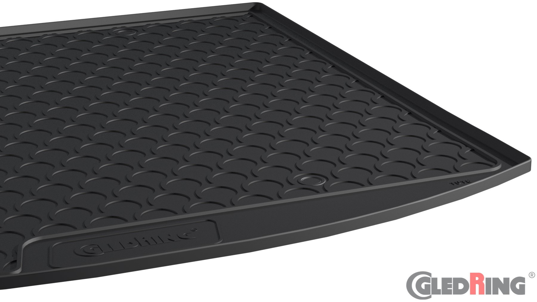 Original Gledring Premium Gummi Kofferraummatte - VOLKSWAGEN Touran 1T (Oberer Boden) 2003-2015